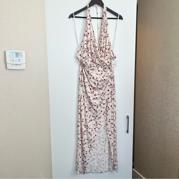 NWT Free People Daria Graphic Maxi Dress M - Picture 4 of 13